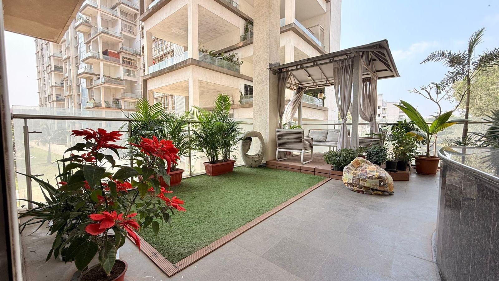 3.5BHK Garden Terrace Flat at Balewadi