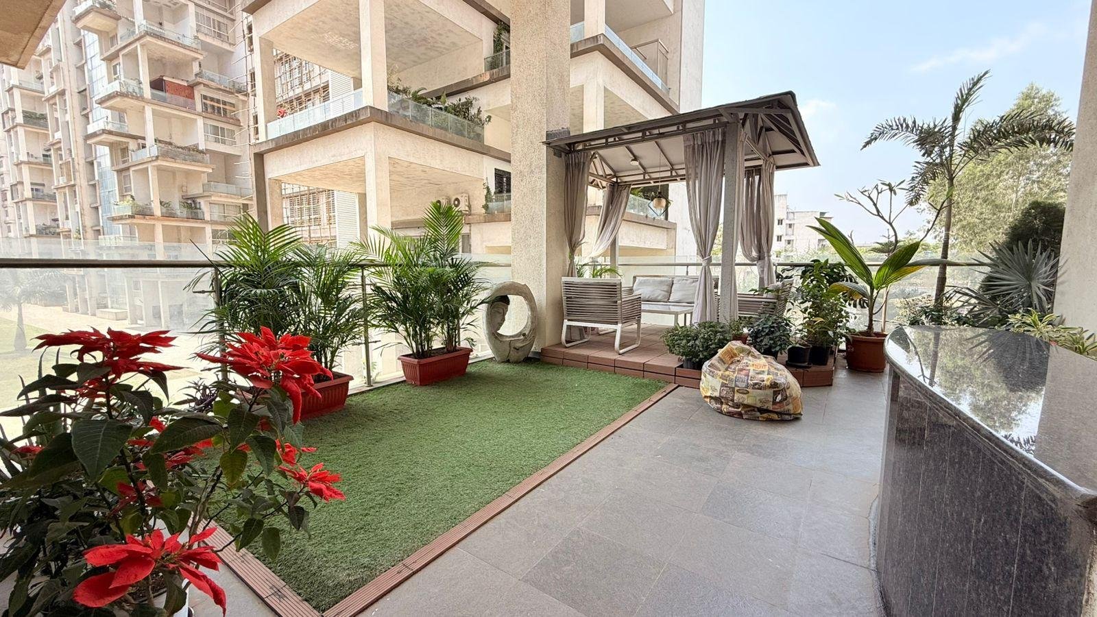3.5BHK Garden Terrace Flat at Balewadi
